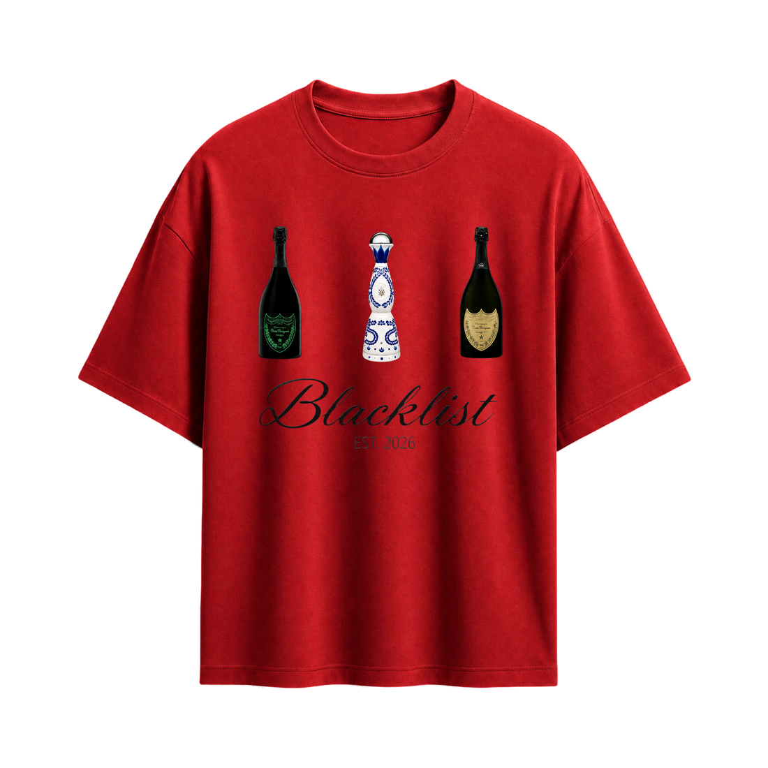 Blacklist Coastal Spirits Red T-shirt