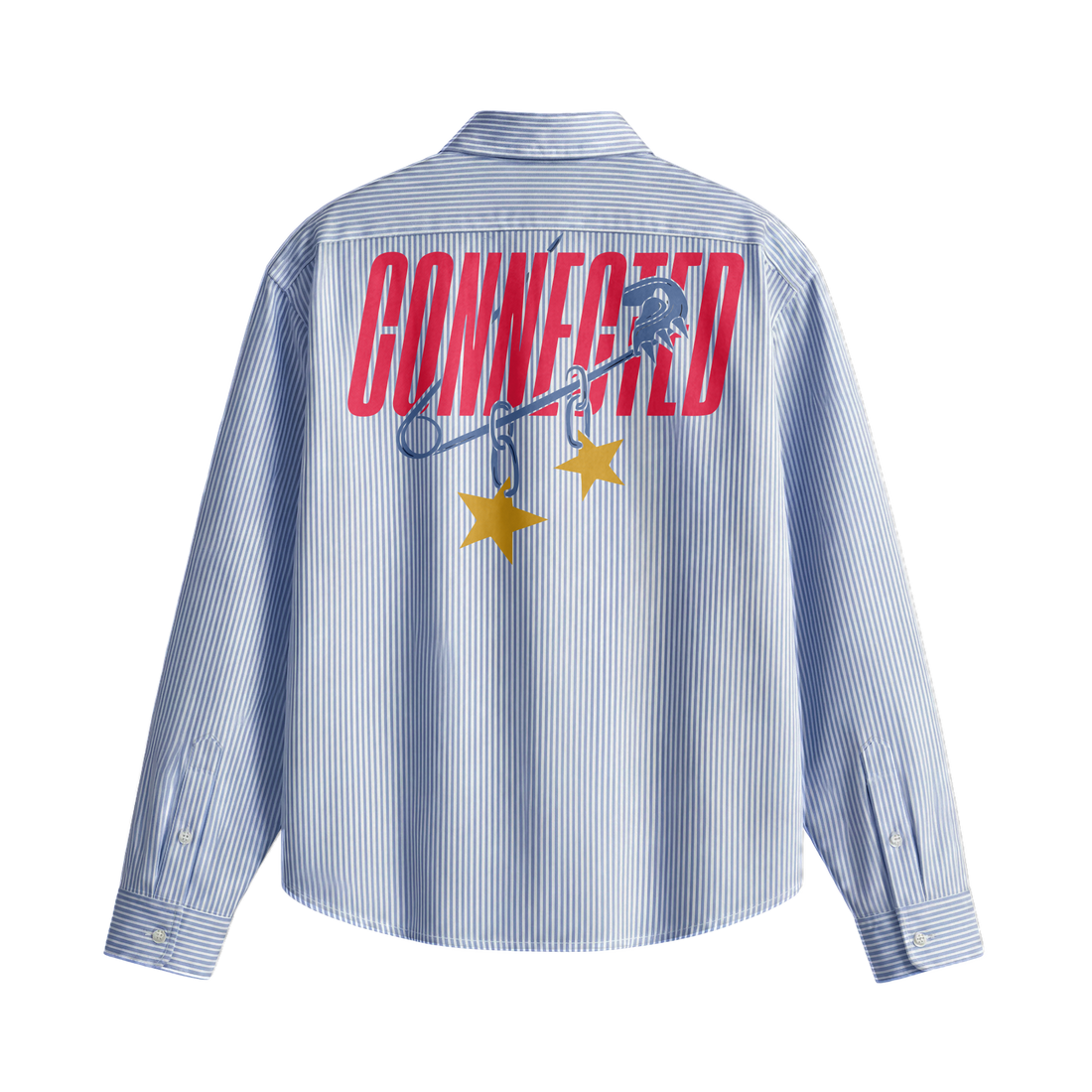 Blacklist Connected Blue Stripe Shirt