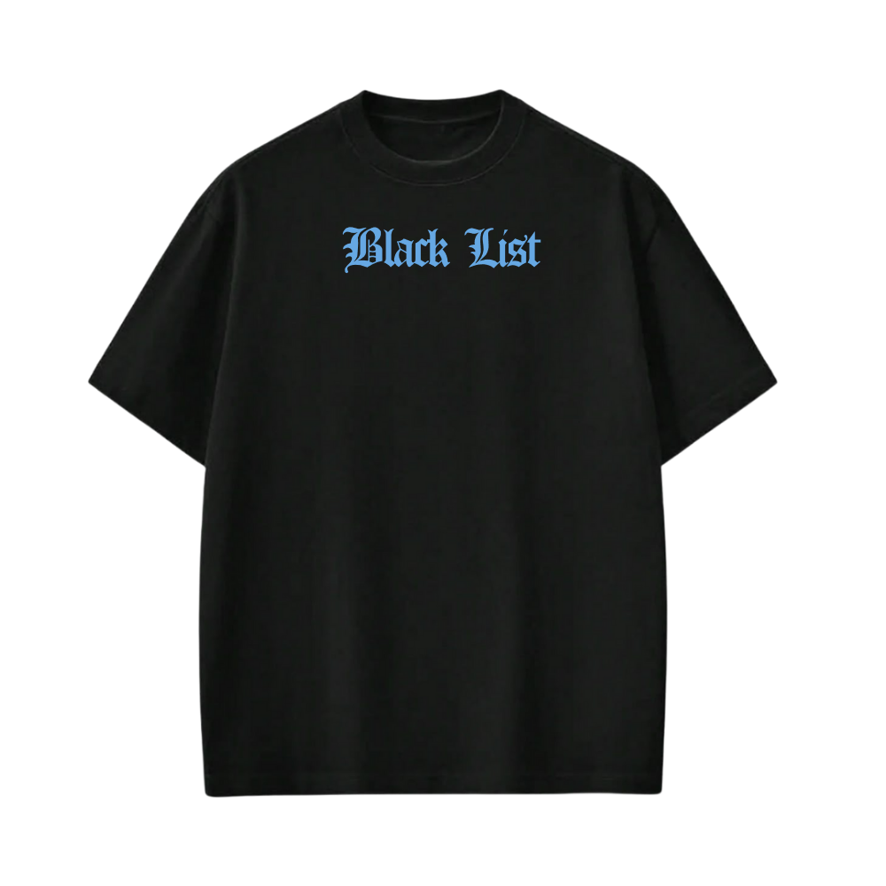 Blacklist Crosses Black T-shirt