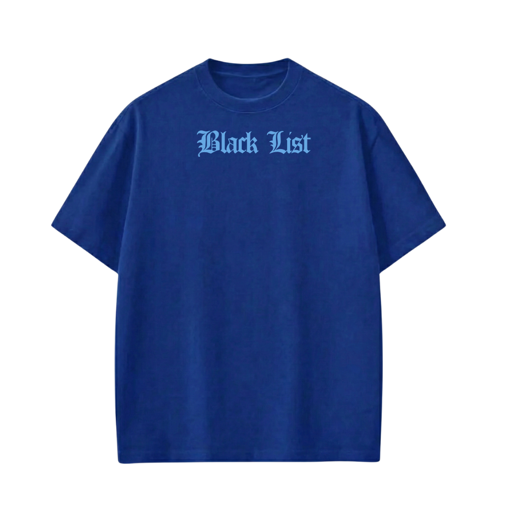 Blacklist Crosses Blue T-shirt