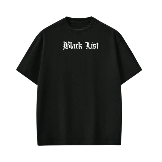 Blacklist Crosses Red Black T-Shirt