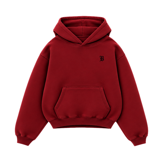 Blacklist Death Bloom Hoodie Red