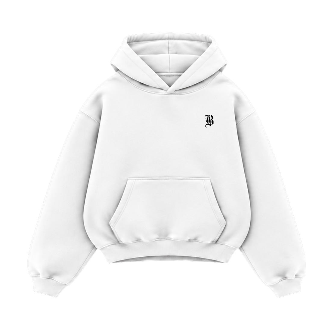 Blacklist Death Bloom Hoodie White