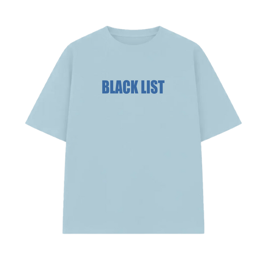Blacklist Drip Azure Oversized T-Shirt