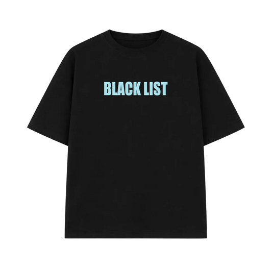 Blacklist Drip Ice Blue Oversized T-shirt