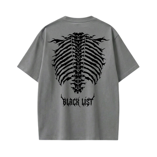 Blacklist Essential Skeleton Gray T-Shirt