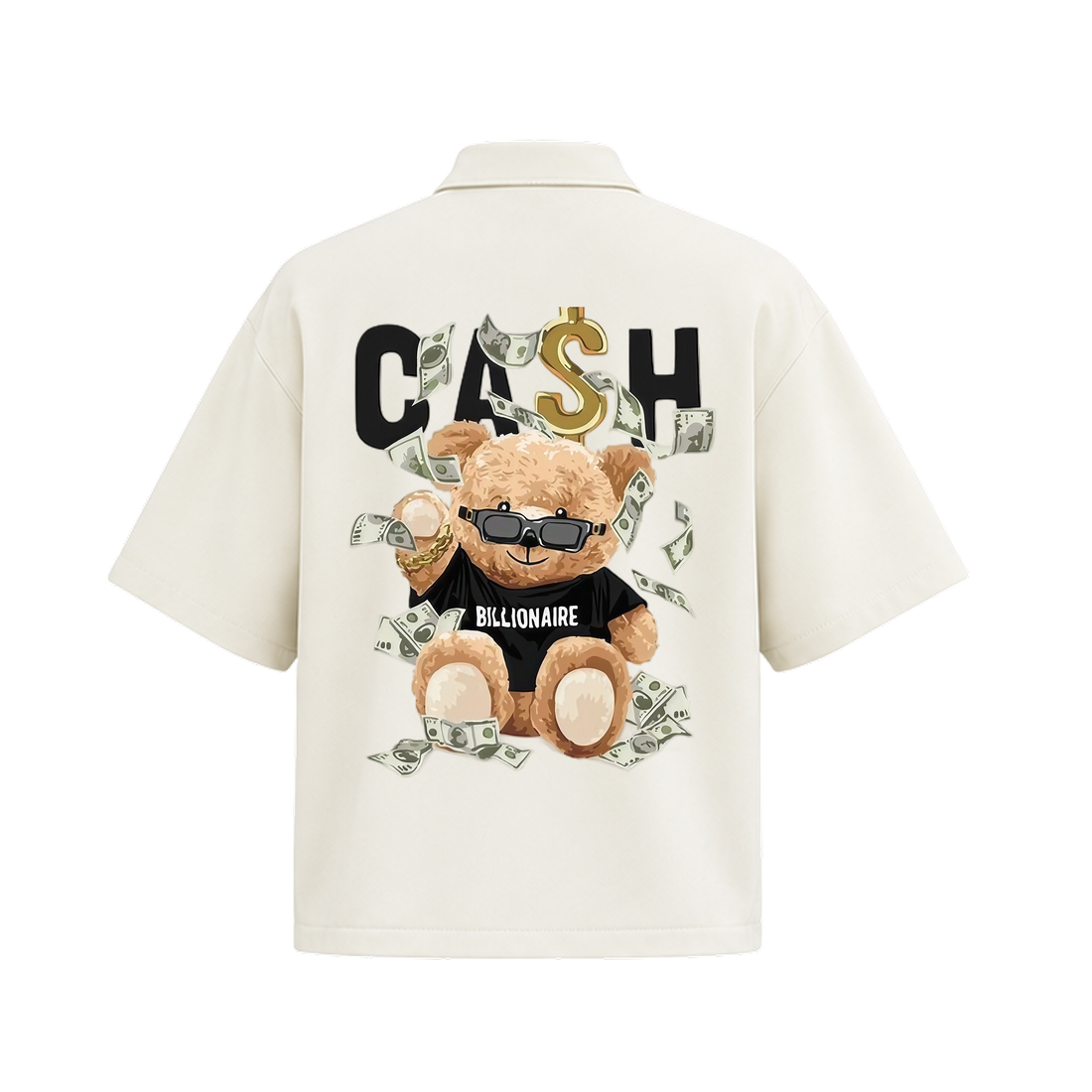 Blacklist Golden Hours Zipper Shirt off white