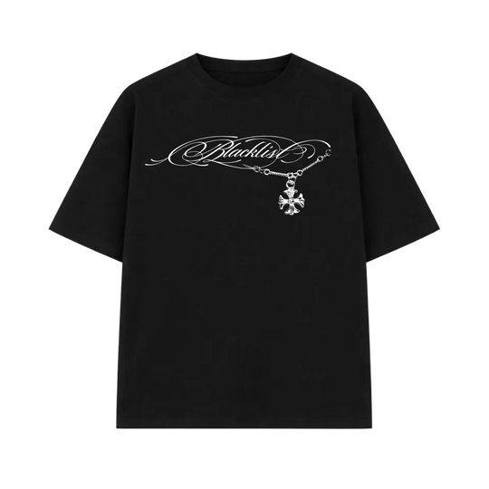Blacklist Holy Assembly Print Tee – Black