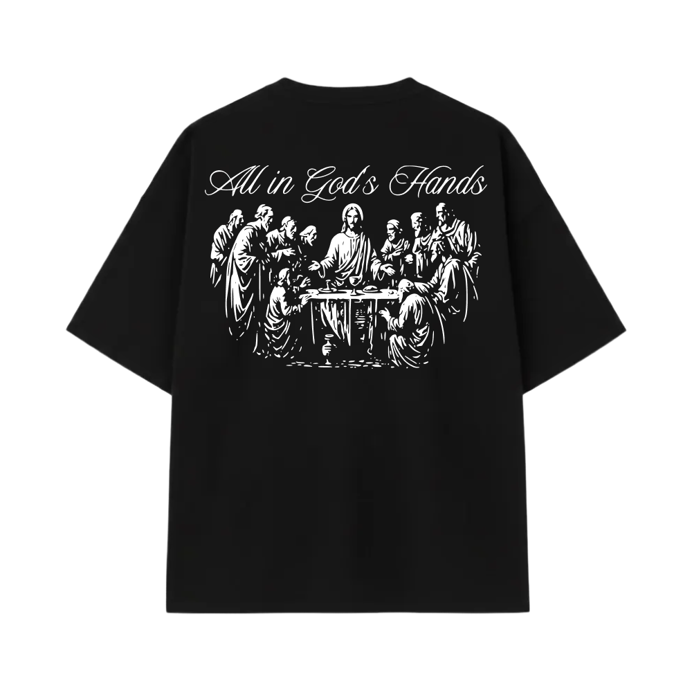 Blacklist Holy Assembly Print Tee – Black