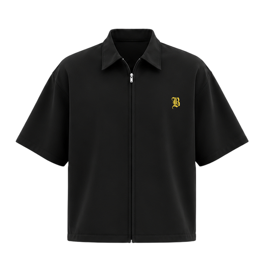 Blacklist Holy Empire Zipper Shirt Black