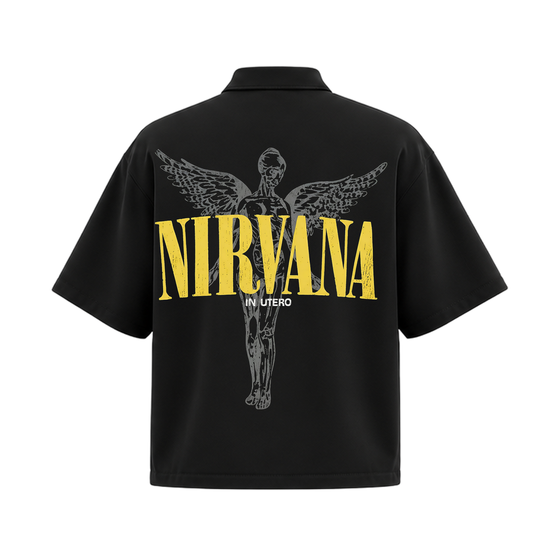 Blacklist Holy Empire Zipper Shirt Black