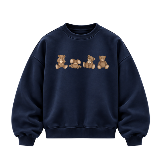 Blacklist Honey Bear Sweatshirt Nevy