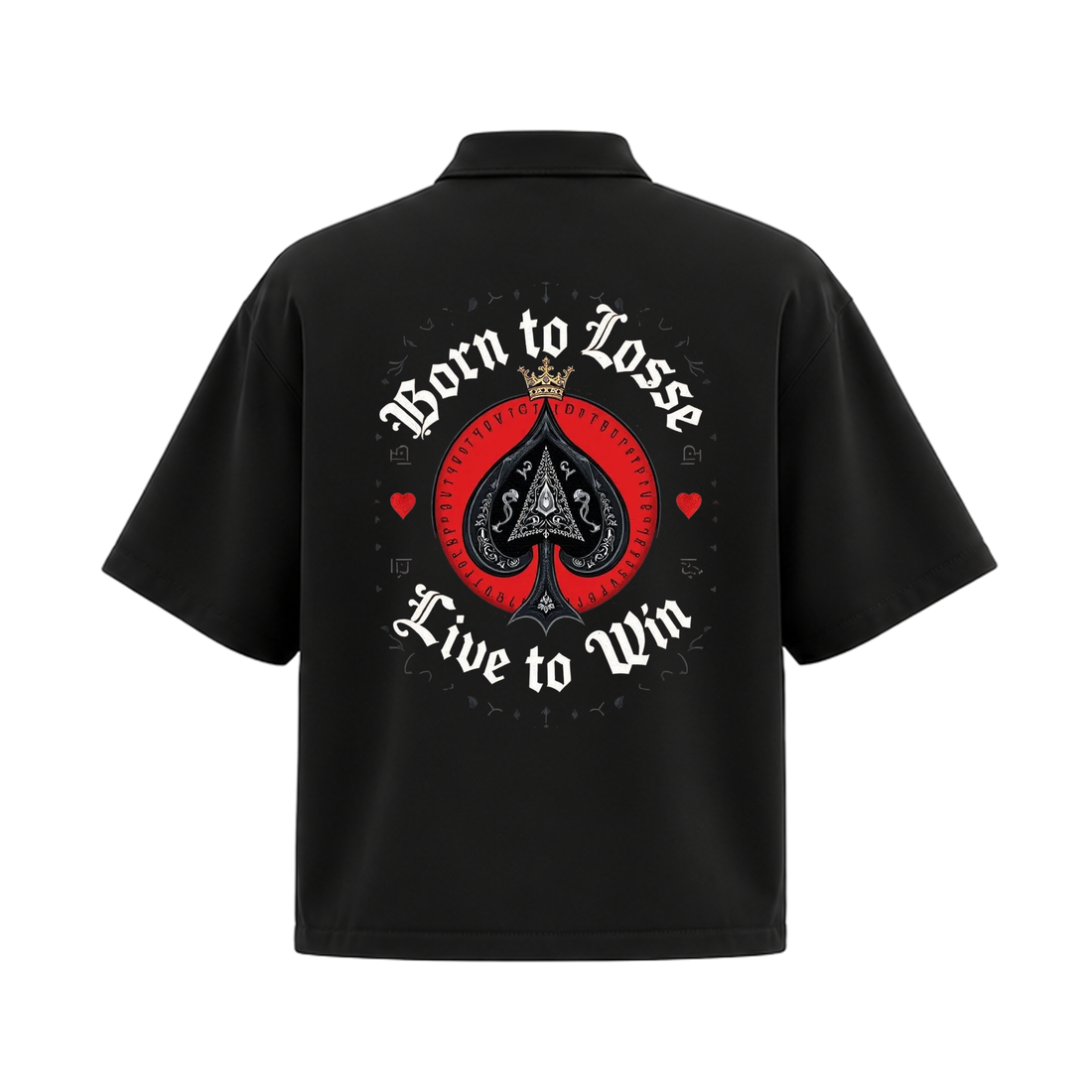 Blacklist Hustle Mode Zipper Shirt Black