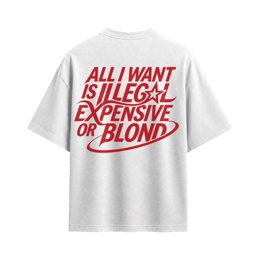 Blacklist Inner Dialogue White T-shirt