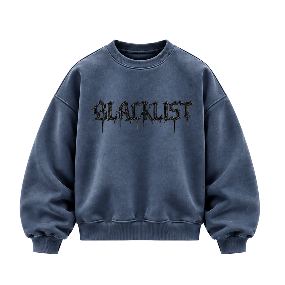 Blacklist Legacy Crewneck Sweatshirt Stone Wash