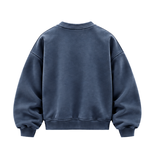Blacklist Legacy Crewneck Sweatshirt Stone Wash