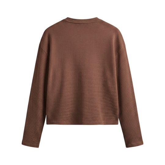 Blacklist Let Go Let God Brown Waffle T-Shirt