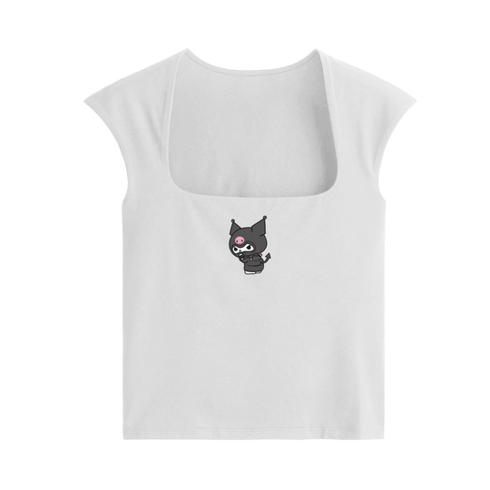 Blacklist Little Devil Baby Tee White