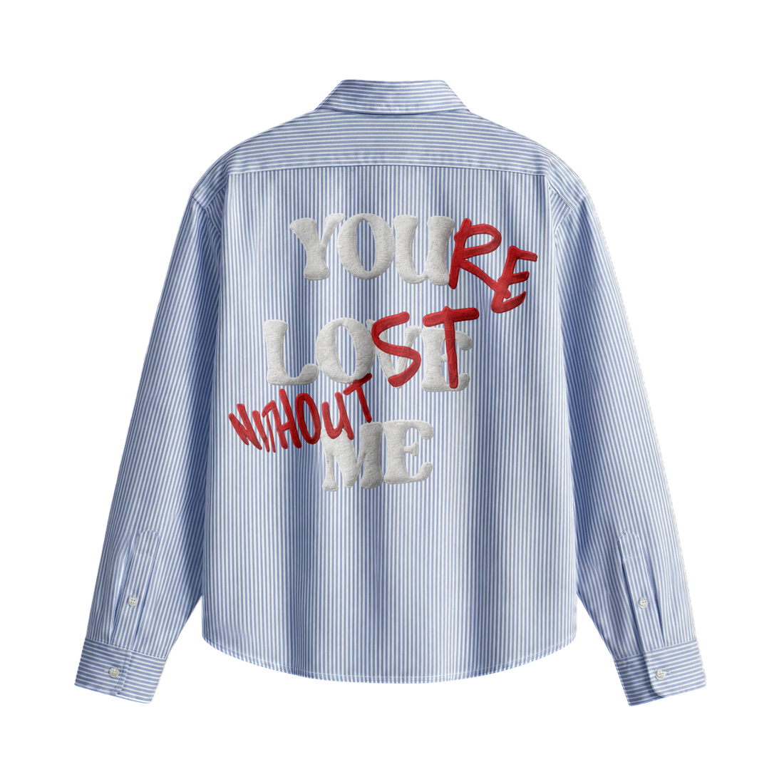 Blacklist Lost Signal Blue Stripe Shirt