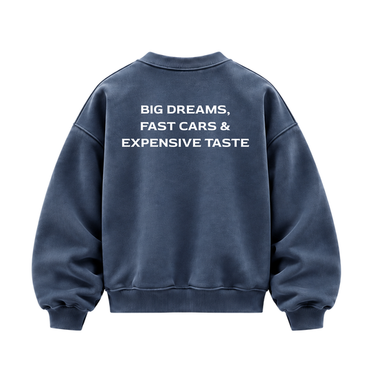 Blacklist Lost Youth Sweatshirt Stone Wash