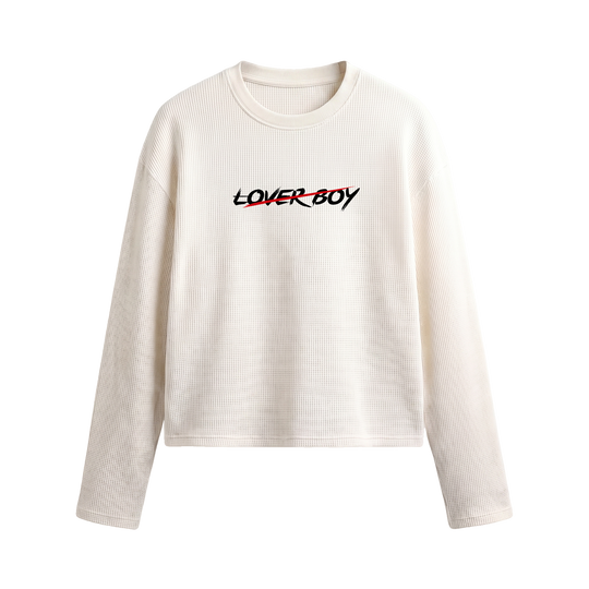 Blacklist Lover Boy  Waffle T-shirt Off White
