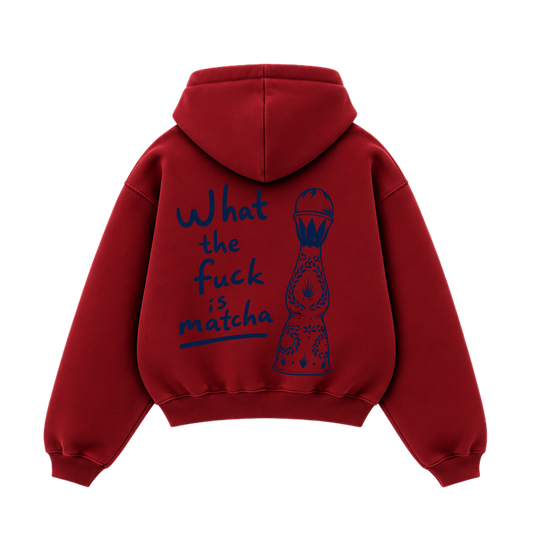 Blacklist Matcha Chaos Hoodie Red