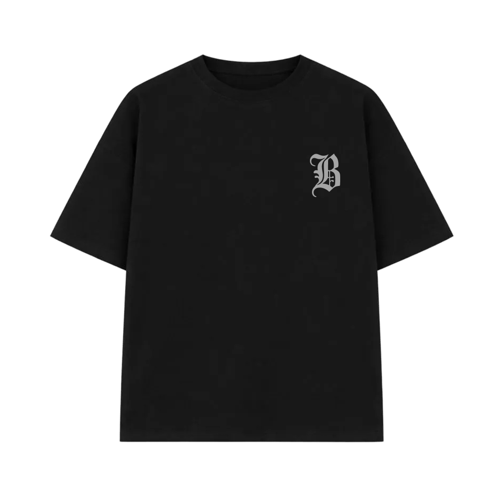 Blacklist Minimal Black Statement T-shirt