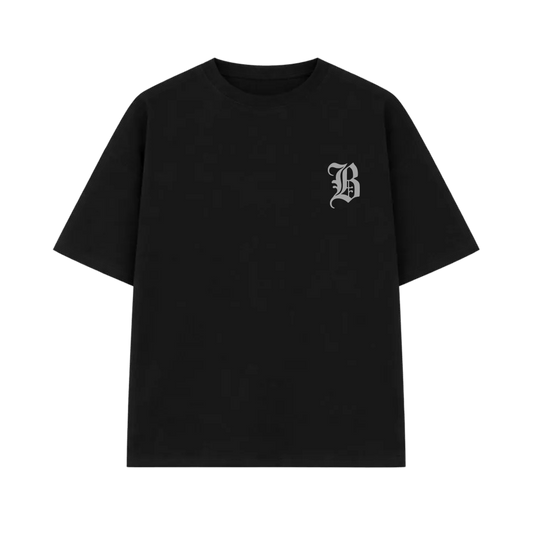 Blacklist Minimal Black Statement T-shirt