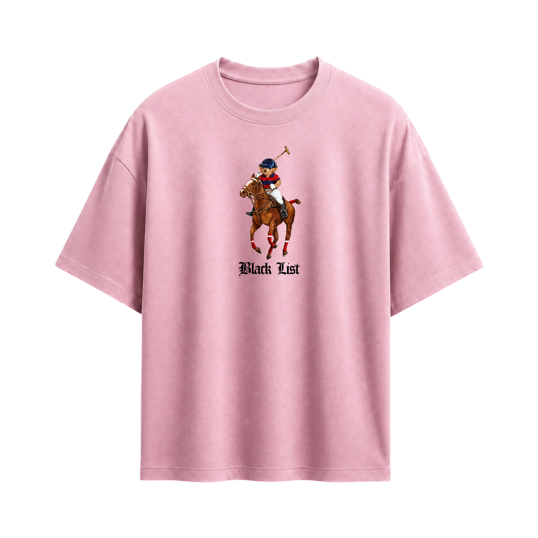 Blacklist Minimal Society Pink T-shirt