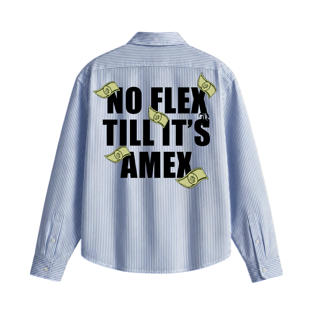 Blacklist No Flex Blue Stripe Shirt
