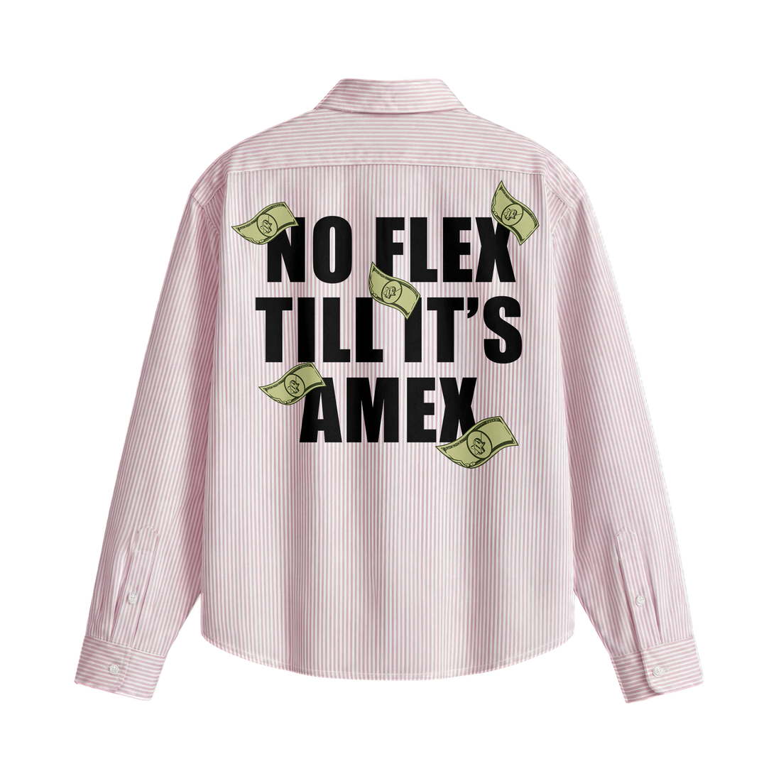 Blacklist No Flex Pink Stripe Shirt