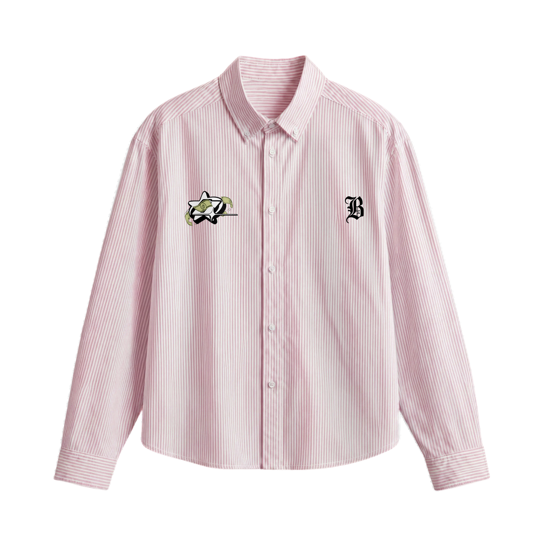 Blacklist No Flex Pink Stripe Shirt