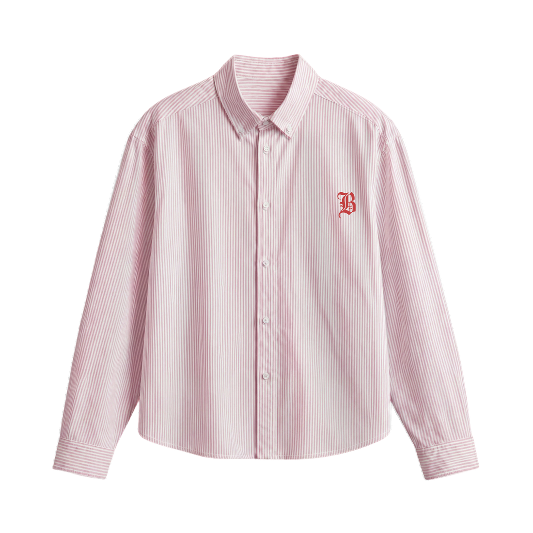Blacklist Pasta & Wine Pink Stripe Shirt