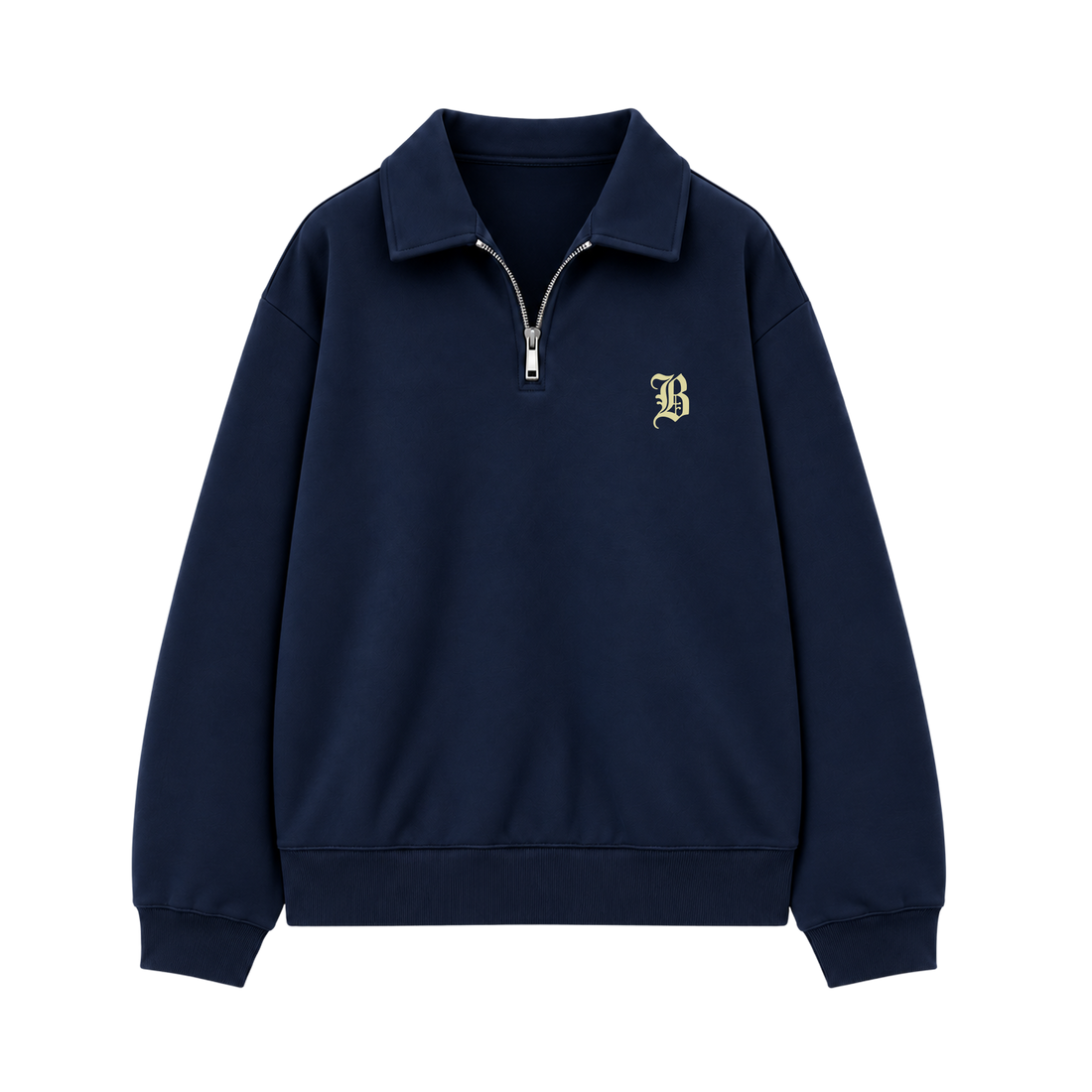 Blacklist Shadow Syndicate Quarter Zip Sweatshirt Black