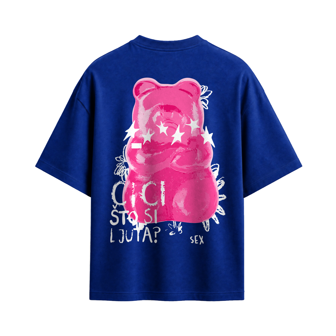Blacklist Pink Panic Blue T-shirt