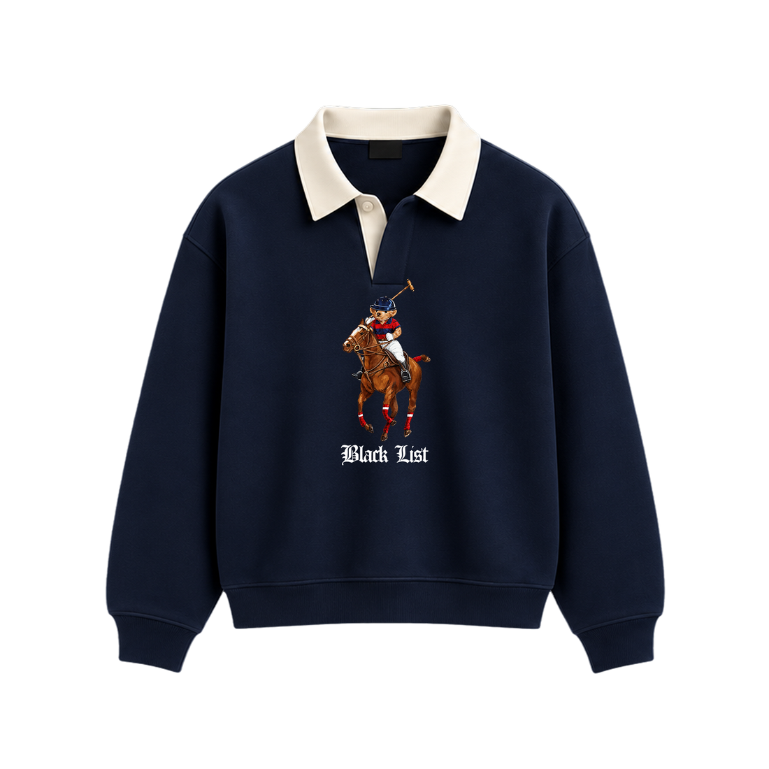 Blacklist Polo Noble Form Sweatshirt Nevy
