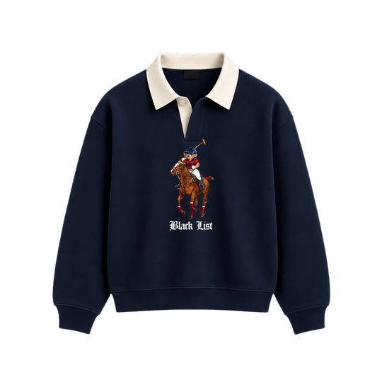 Blacklist Polo Noble Form Sweatshirt Nevy