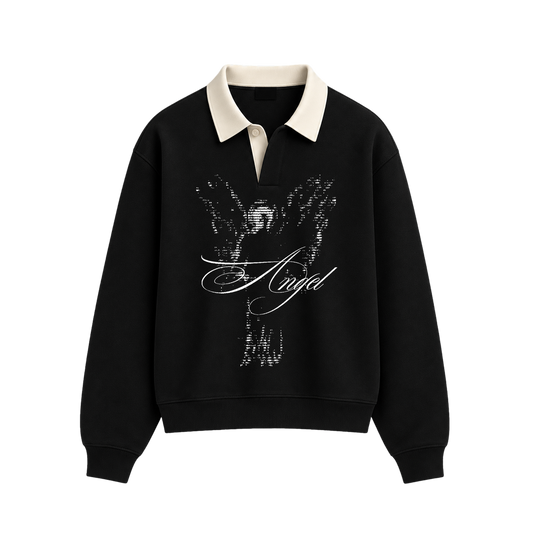 Blacklist Polo Stone Atelier Sweatshirt Black