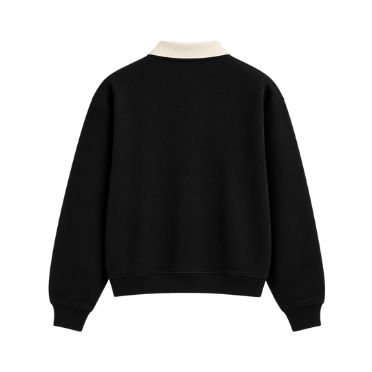 Blacklist Polo Stone Atelier Sweatshirt Black