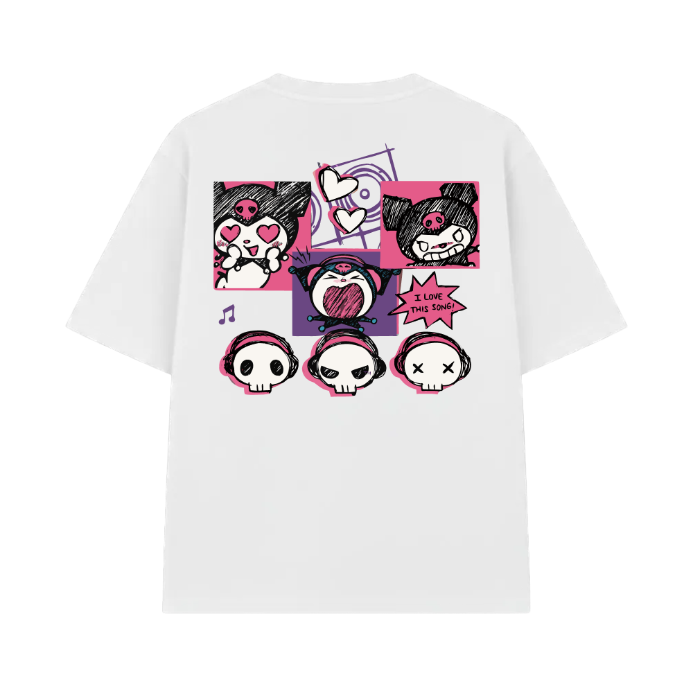 Blacklist Punk Princess Tee – White