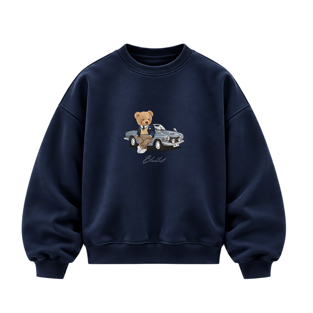 Blacklist Rebel Hearts Sweatshirt Stone Nevy