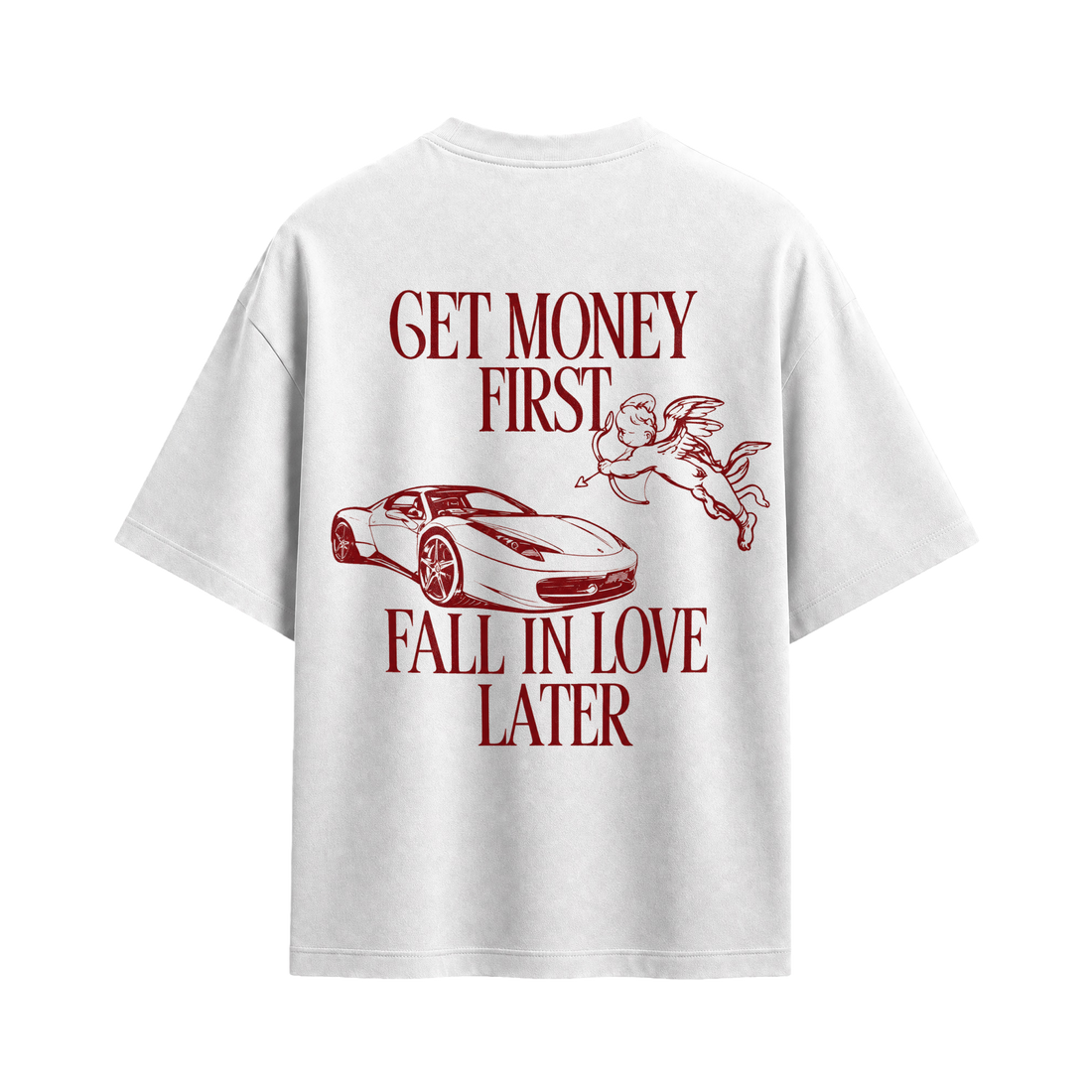 Blacklist Retro Racer White T-shirt
