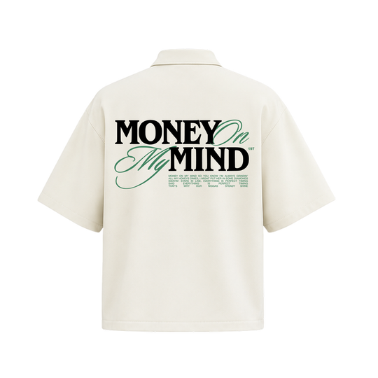 Blacklist Rich Dreams Zipper Shirt off white