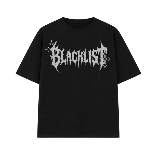 Blacklist Shadow Cross Classic Oversized Black T-shirt