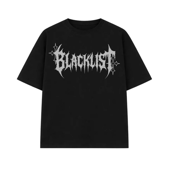 Blacklist Shadow Cross Classic Oversized Black T-Shirt