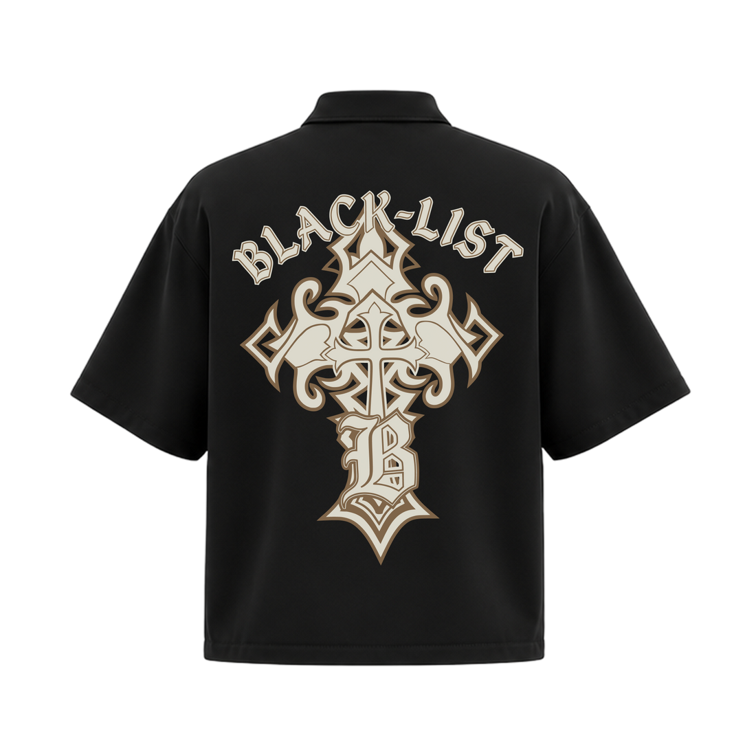 Blacklist Silent Rebel Zipper Shirt Black