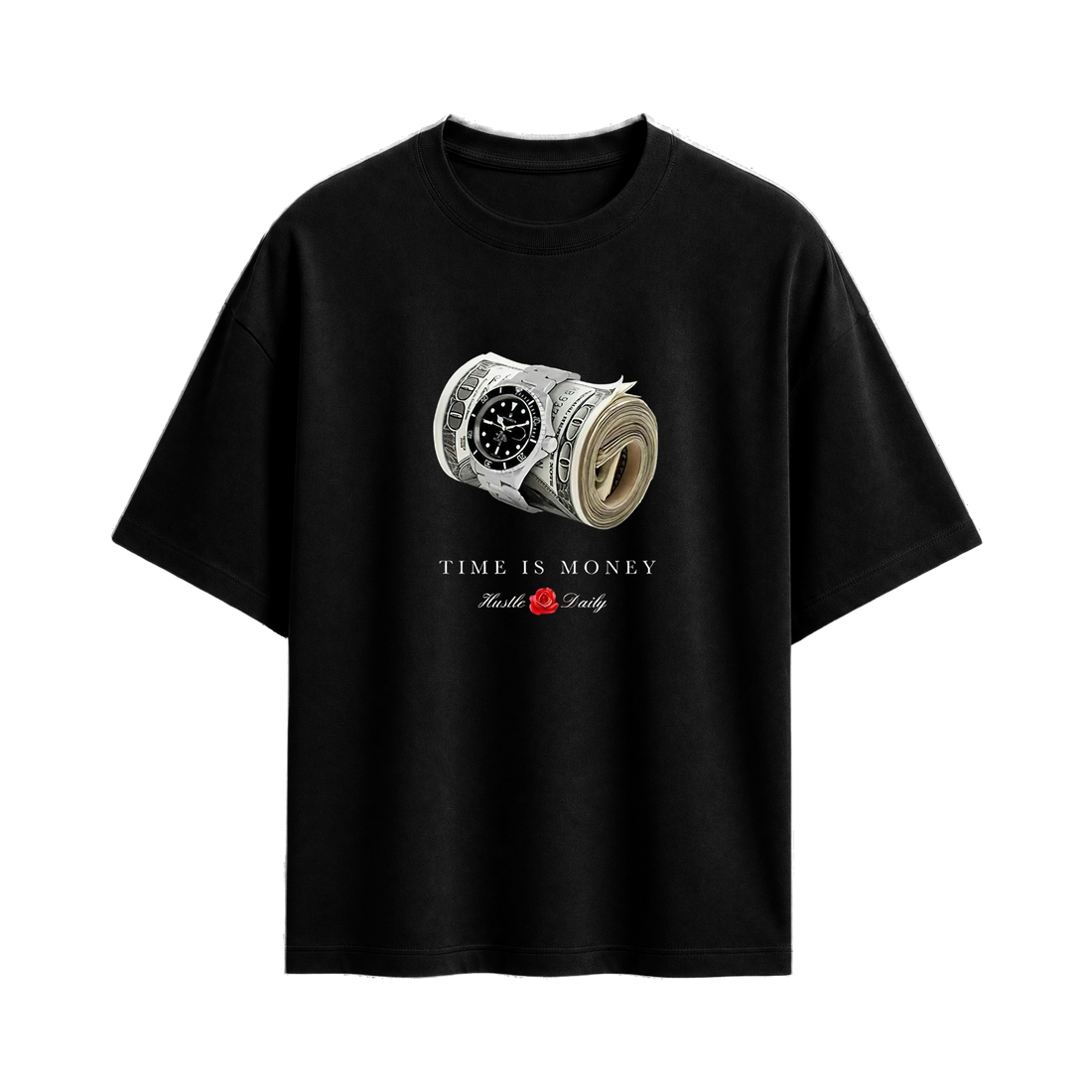 Blacklist Time Is Money Black T-shirt