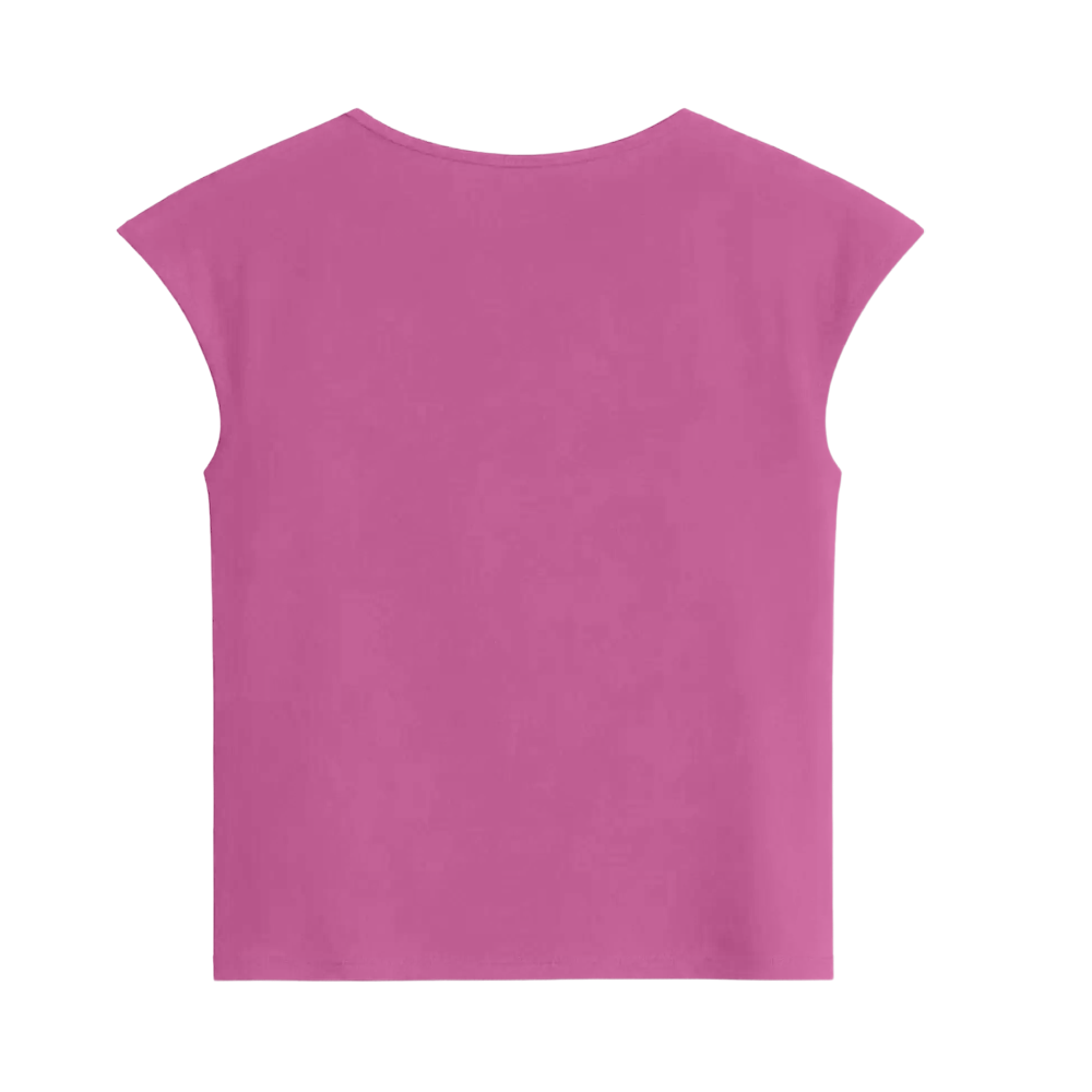 Blacklist Troublemaker Baby Tee Pink