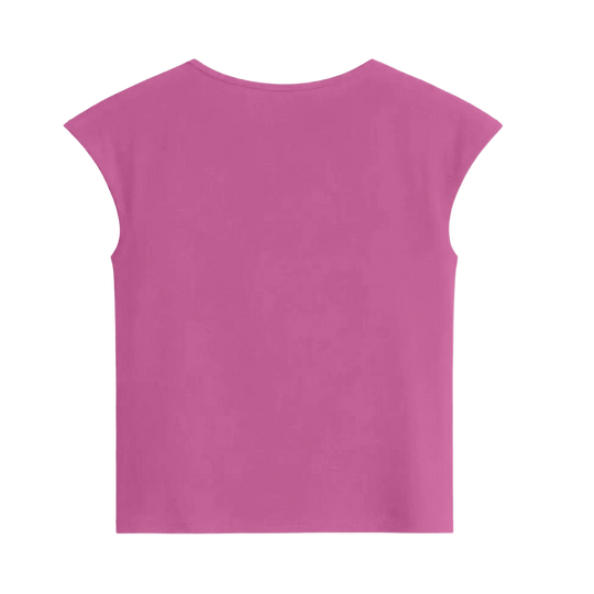Blacklist Troublemaker Baby Tee Pink