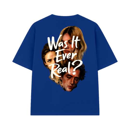 Blacklist Was It Ever Real T-Shirt Blue